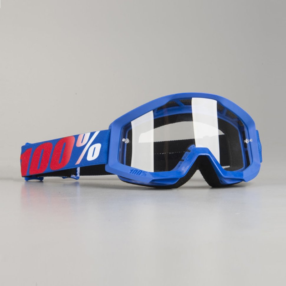 Мото очки 100% Strata Nation Clear Lens (50400-236-02)