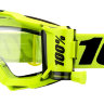Мото окуляри 100% Accuri Forecast Roll-Off Fluo Yellow Clear Lens (50220-104-02)