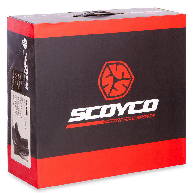 Мотоботы Scoyco Land MBT007W Black