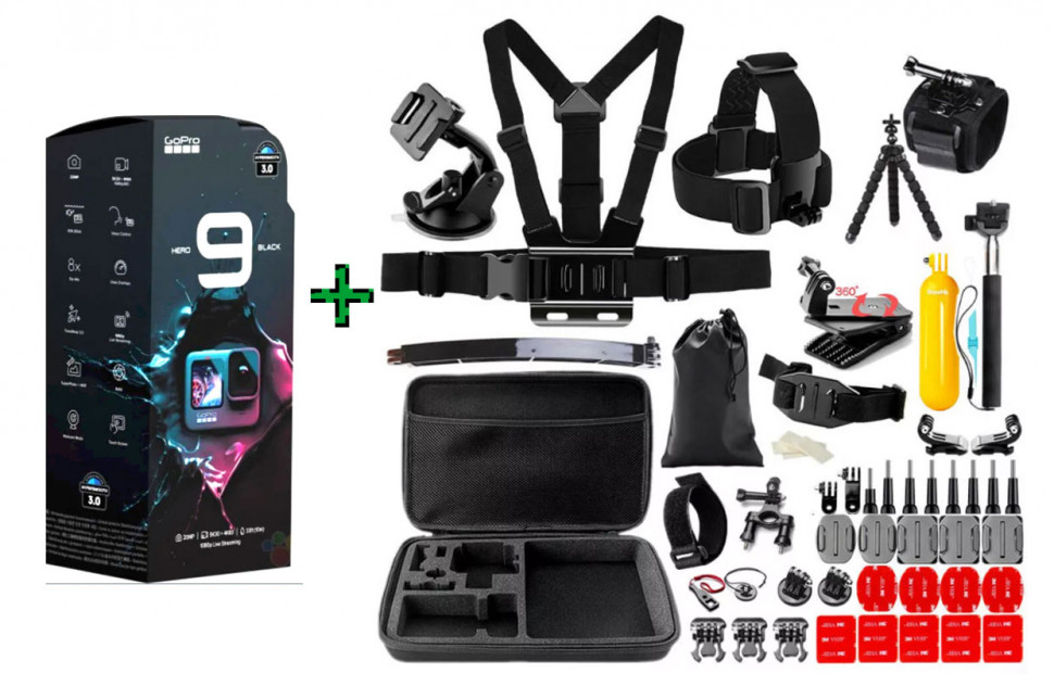 Екшн-камера GoPro Hero 9 Black UA  (CHDHX-901-RW)