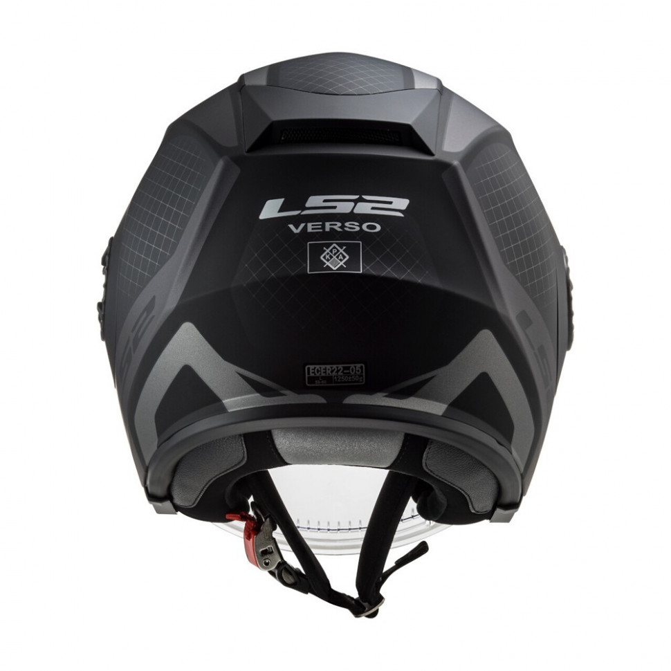 Мотошлем LS2 OF570 Verso Marker Matt Black Titanium