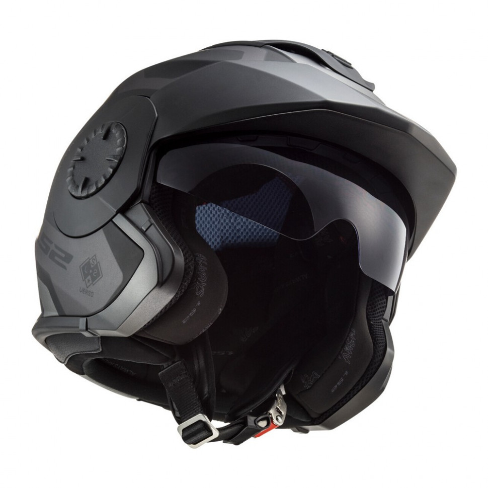 Мотошлем LS2 OF570 Verso Marker Matt Black Titanium