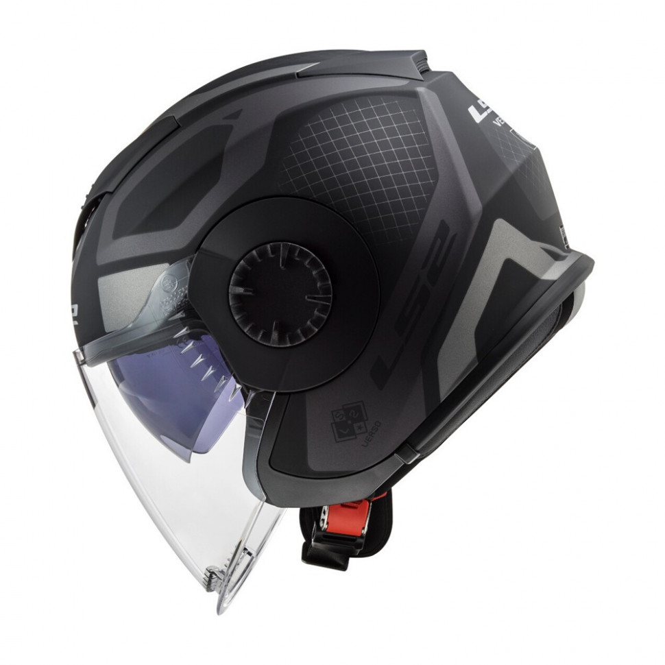 Мотошлем LS2 OF570 Verso Marker Matt Black Titanium