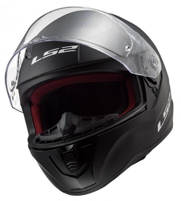 Детский мотошлем LS2 FF353 Rapid Mini Single Mono Matt Black