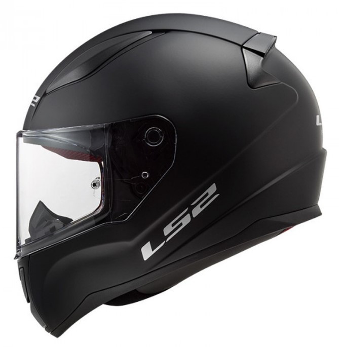 Детский мотошлем LS2 FF353 Rapid Mini Single Mono Matt Black