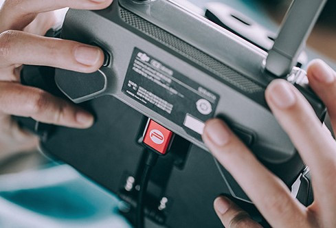 Универсальный кабель Pgytech для всех пультов DJI, USB A - Lightning (P-GM-115)