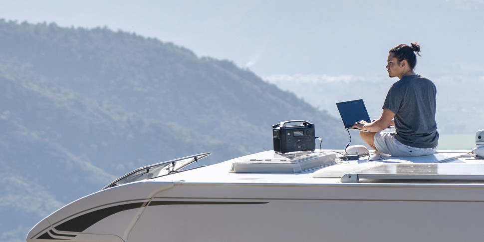 Зарядная станция EcoFlow RIVER Pro (EFRIVER600PRO-EU) (720 Вт·ч / 600 Вт)