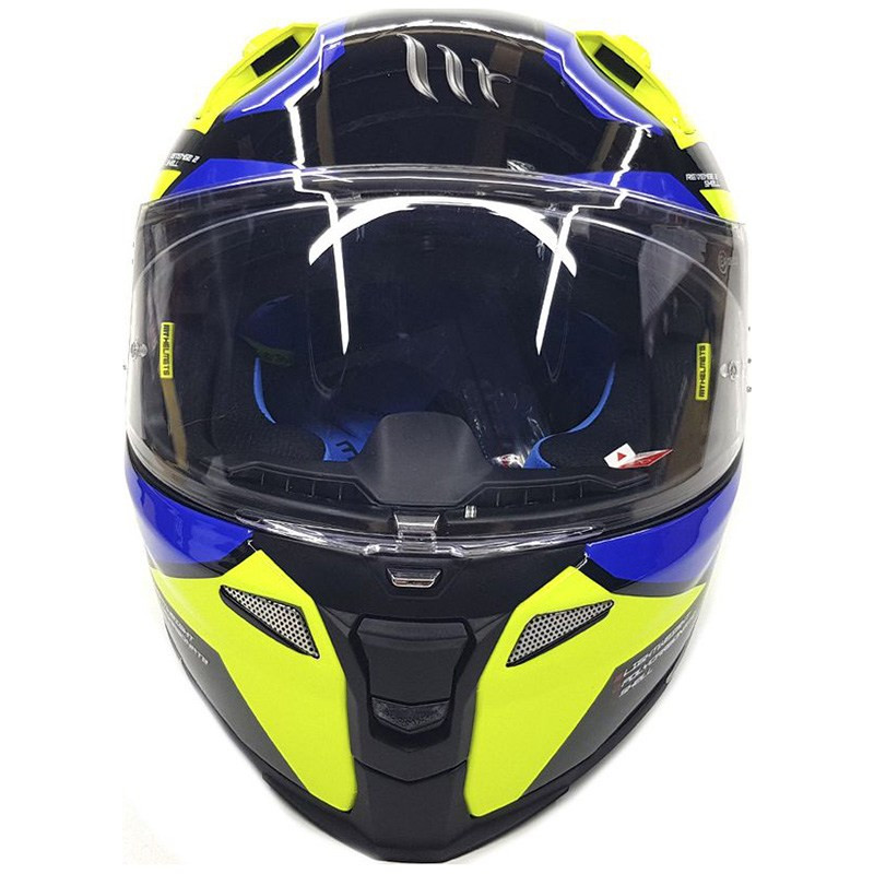 Мотошлем MT Helmets Revenge 2 Scalpel Yellow