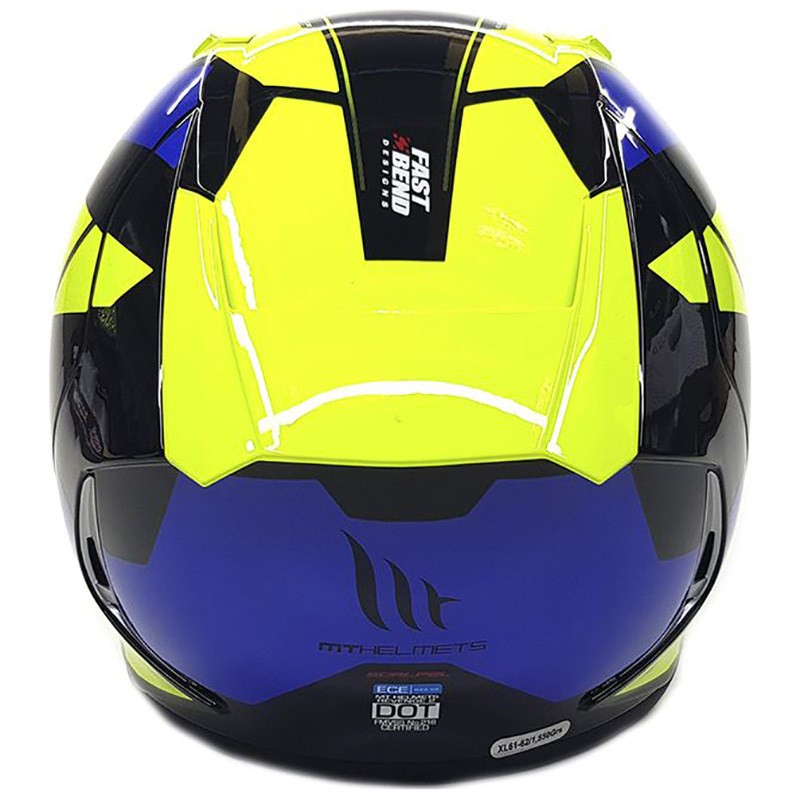 Мотошлем MT Helmets Revenge 2 Scalpel Yellow