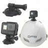 Кріплення на шолом MSCAM поворотне 360° для екшн-камер GoPro, SJCAM, Insta360, GitUp, DJI