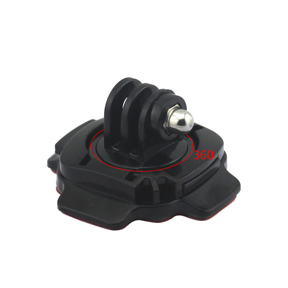 Кріплення на шолом MSCAM поворотне 360° для екшн-камер GoPro, SJCAM, Insta360, GitUp, DJI