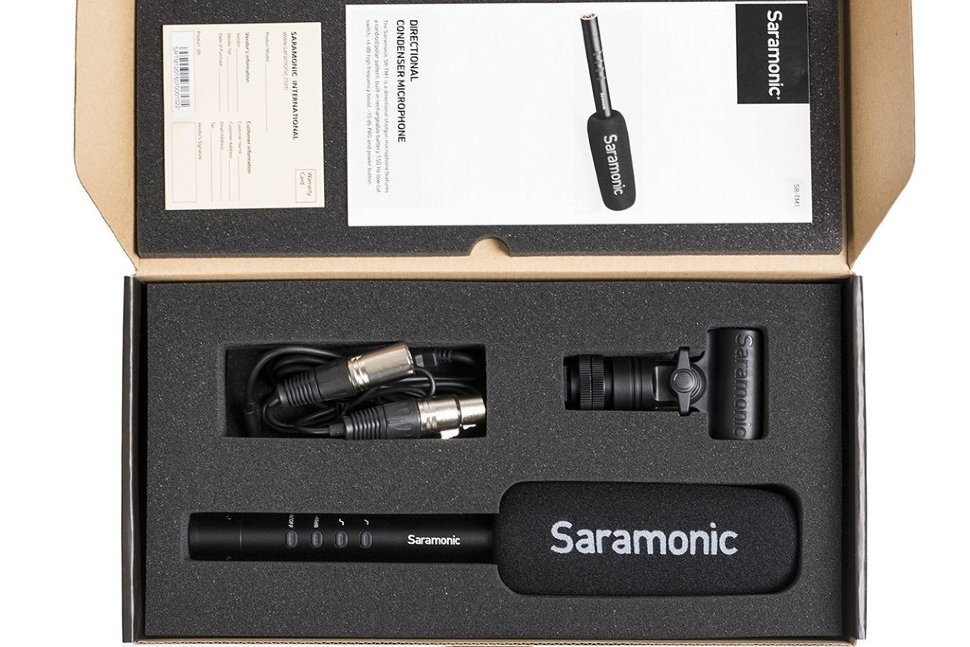 Микрофон-пушка Saramonic SR-TM1 XLR