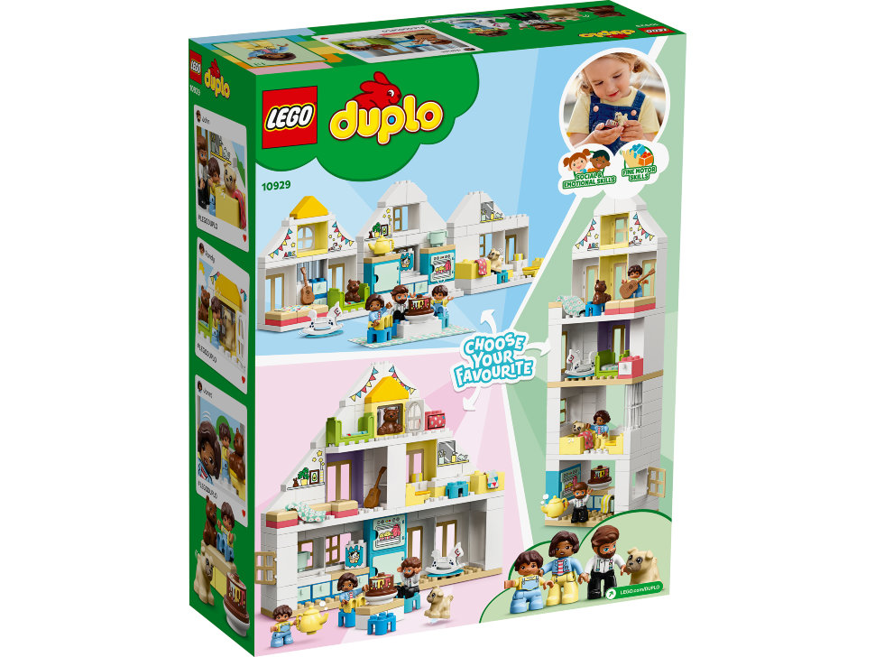 Конструктор Lego Duplo: модульный игрушечный дом (10929)