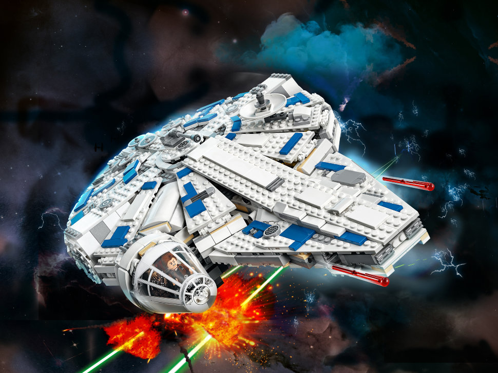 Конструктор Lego Star Wars: Сокол Тысячелетия на Дуге Кесселя (75212)