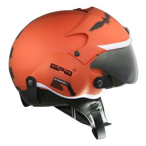 Мотошлем GPA Aircraft Military Orange
