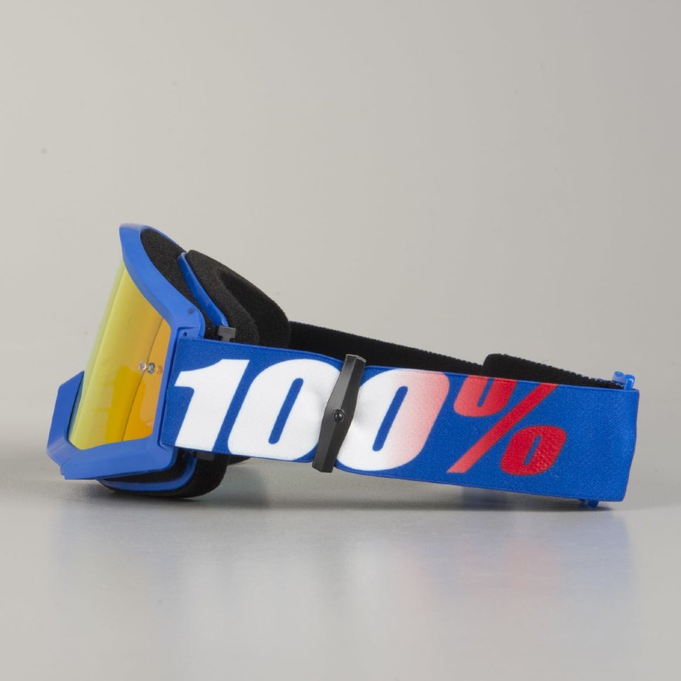 Мото очки 100% Strata Nation Mirror Lens Red (50410-236-02)