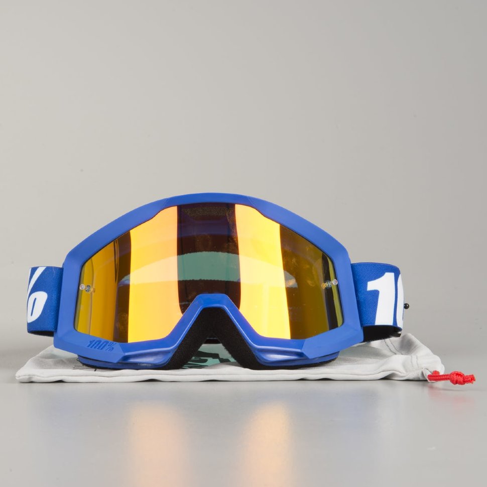 Мото очки 100% Strata Nation Mirror Lens Red (50410-236-02)