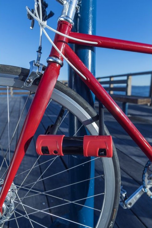 Мотозамок U-образный с сигнализацией ABUS 440A/170HB230 Alarm USH (826061)