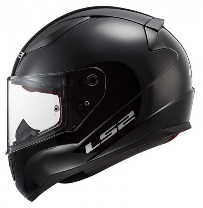 Детский мотошлем LS2 FF353 Rapid Mini Single Mono Gloss Black