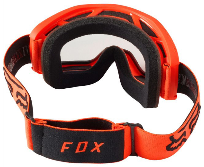 Мото очки FOX Main II X Stray Goggle Flo Orange Dual Lens (26471-824-OS)