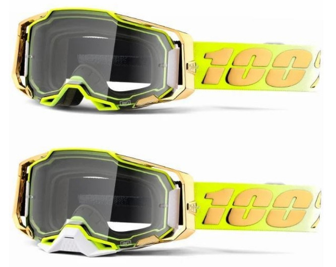 Мото очки 100% Armega Goggle Feelgood Clear Lens (50721-101-01)