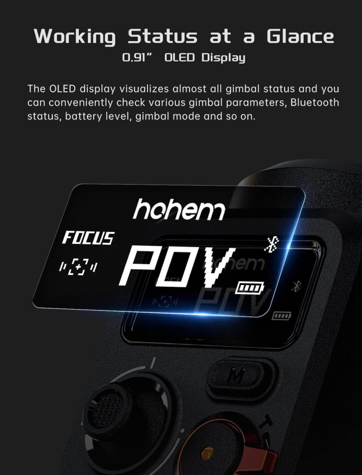 Стабилизатор для смартфона Hohem iSteady M6