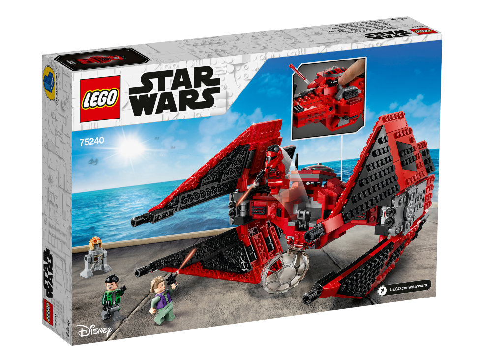 Конструктор Lego Star Wars: истребитель СИД майора Вонрега (75240)