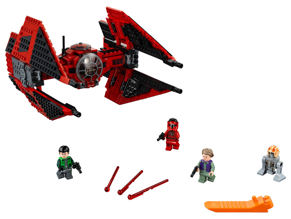 Конструктор Lego Star Wars: винищувач СІД майора Вонрега (75240)