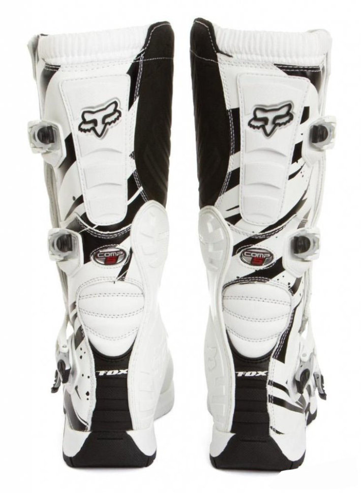 Мотоботы FOX Comp 5 Undertow White