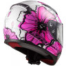 Мотошлем LS2 FF353 Rapid Poppies White/Pink