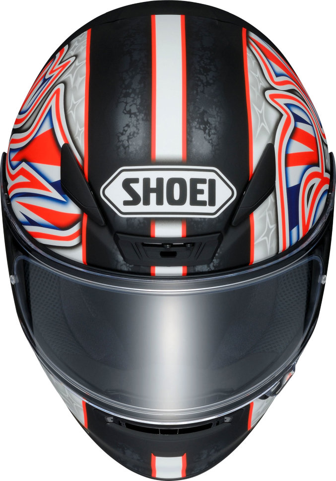 Мотошлем Shoei NXR Shayne Byrne TC-1 White\Red