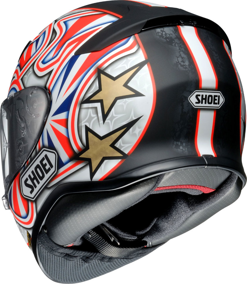 Мотошлем Shoei NXR Shayne Byrne TC-1 White\Red