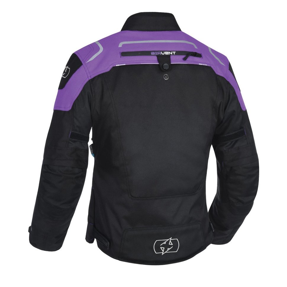Мотокуртка женская Oxford Girona 1.0 WS Short Jkt Black/Purple