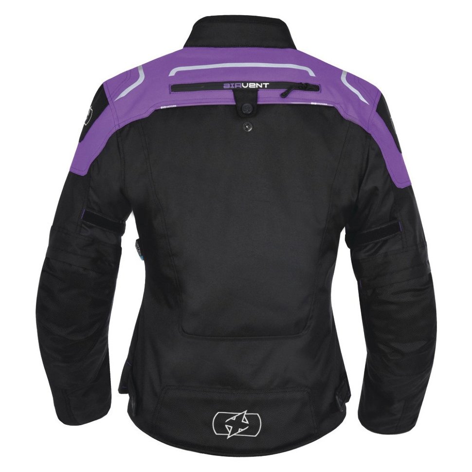 Мотокуртка женская Oxford Girona 1.0 WS Short Jkt Black/Purple