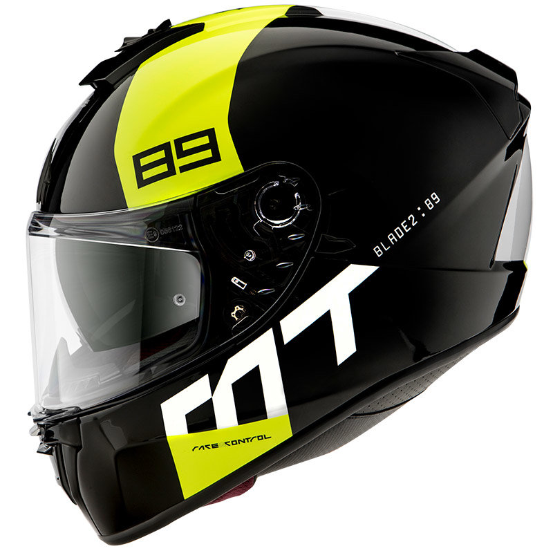 Мотошлем MT Helmets Blade 2 SV 89 Gloss Yellow