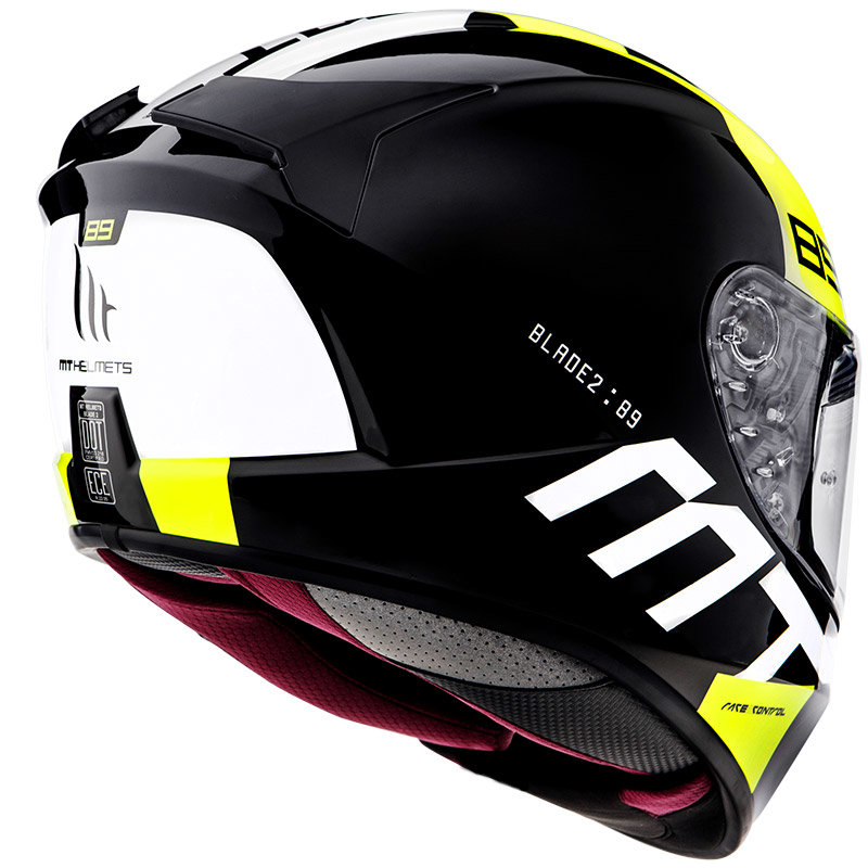 Мотошлем MT Helmets Blade 2 SV 89 Gloss Yellow