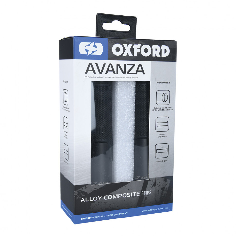 Мотогрипсы Oxford Avanza Grips Black (OX611)