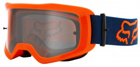 Детские мото очки FOX YTH Main II Stray Goggle Flo Orange Clear Lens (26472-824-OS)