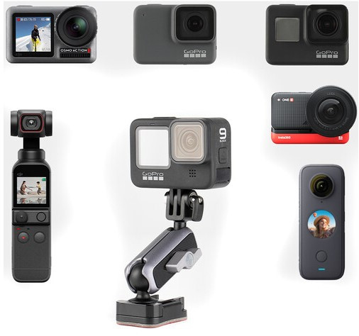 Кріплення на клейкій платформі з кронштейном для екшн-камер Pgytech (P-GM-126)