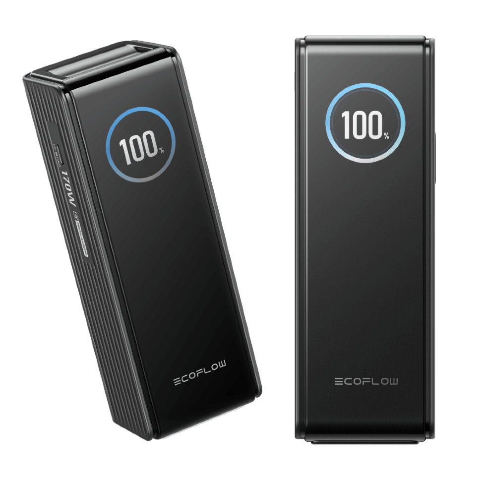 Повербанк EcoFlow RAPID Pro сріблястий (25000 мА·год, 170 Вт) (EF-RAPID25K140W-S-EU)