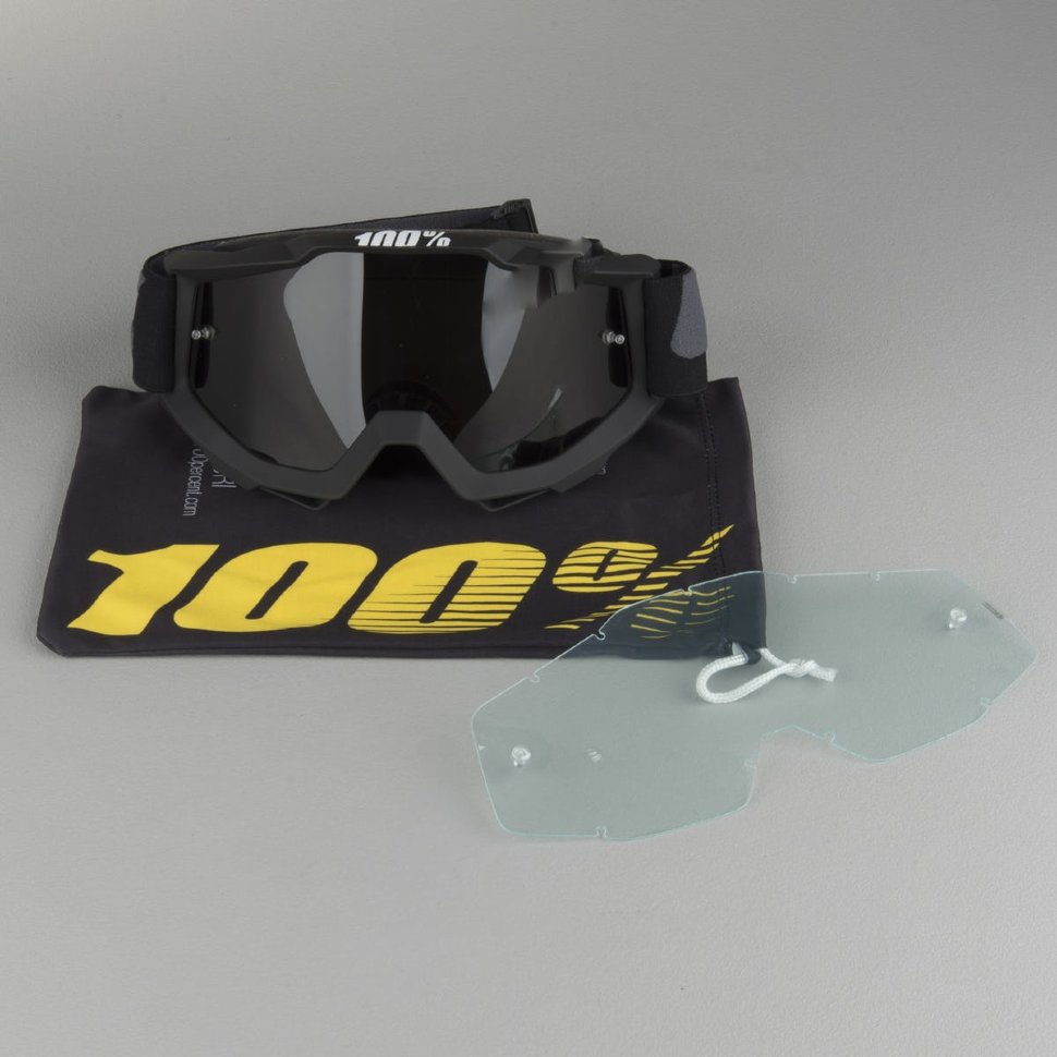 Мото окуляри 100% Accuri UTV /ATV Sand /OTG Superstition Dark Smoke Lens (50205-118-01)