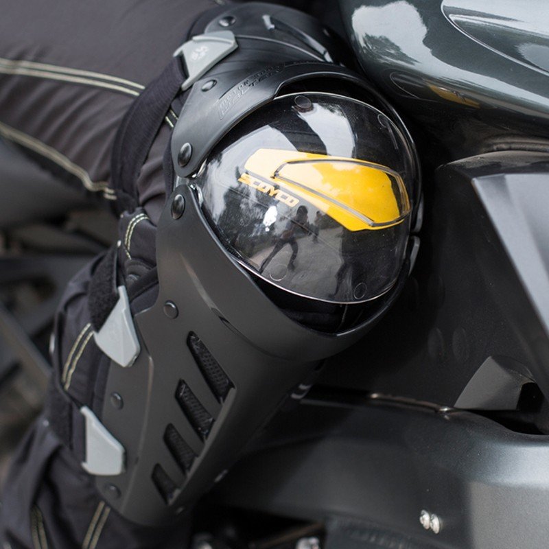 Комплект защиты наколенники и налакотники Scoyco K17H17 Black