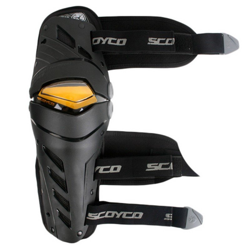 Комплект защиты наколенники и налакотники Scoyco K17H17 Black
