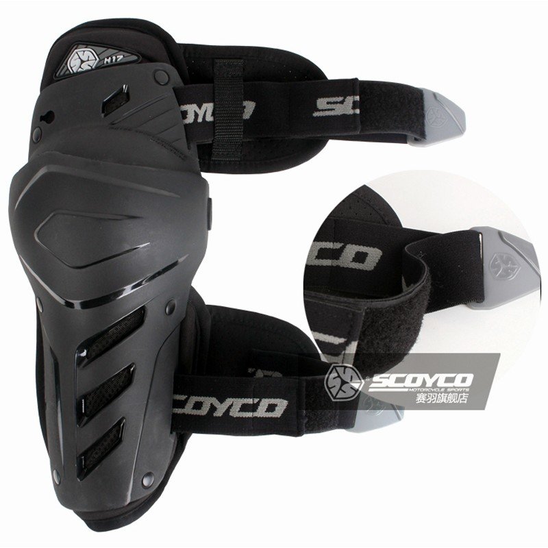 Комплект защиты наколенники и налакотники Scoyco K17H17 Black