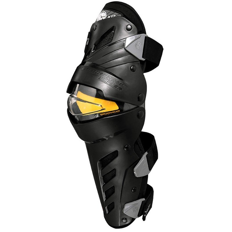 Комплект защиты наколенники и налакотники Scoyco K17H17 Black
