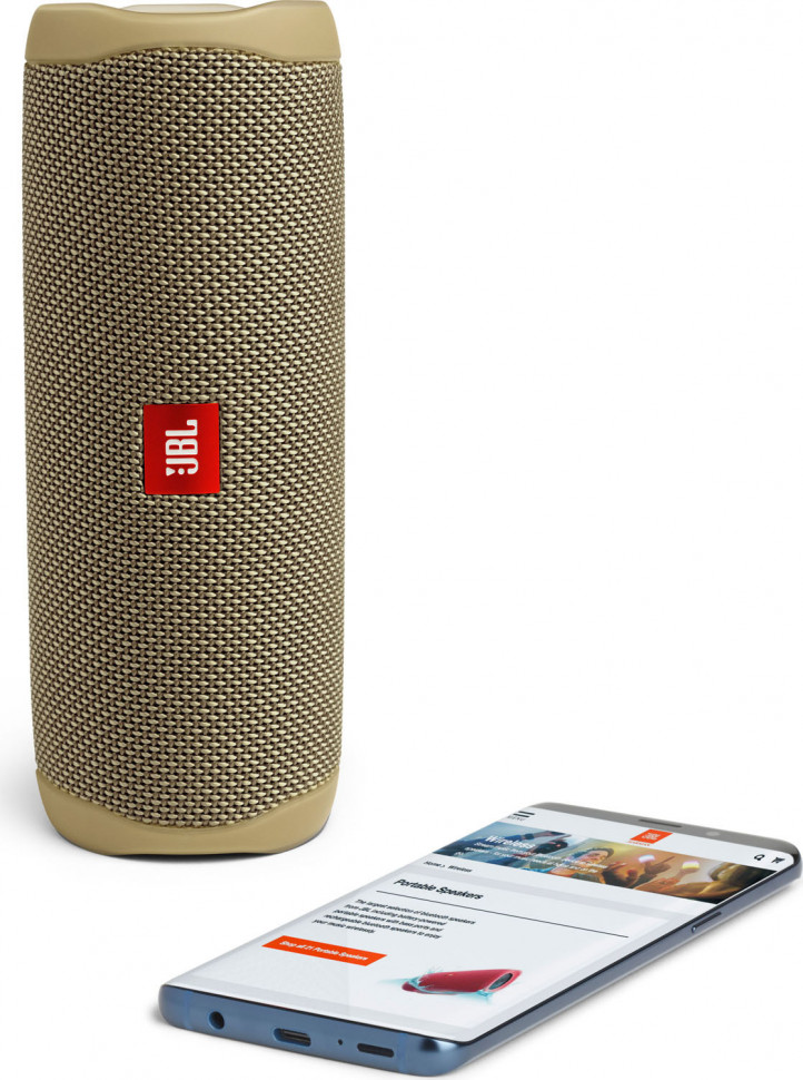 Портативная система JBL Flip 5 Sand (JBLFLIP5SAND)
