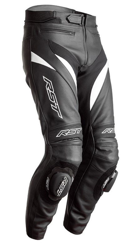 Мотоштаны RST Tractech Evo 4 CE Mens Leather Jean Black/White