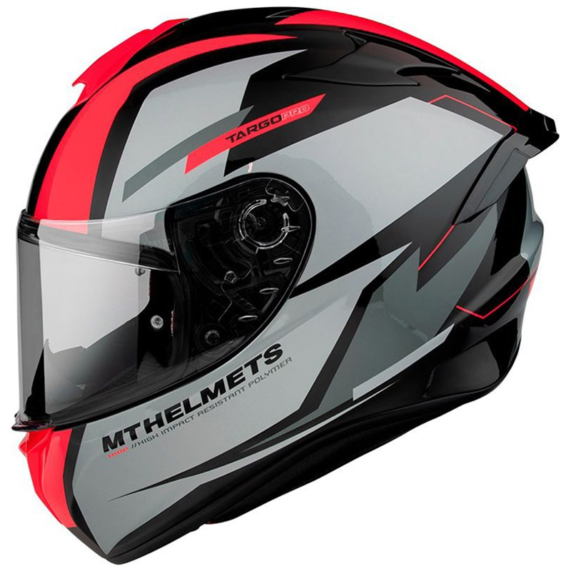 Мотошлем MT Helmets Targo Pro Sound Flou Red