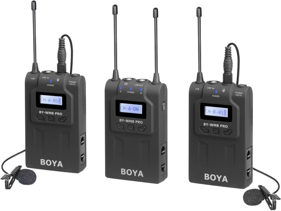 Микрофонная система Boya BY-WM8 Pro-K2