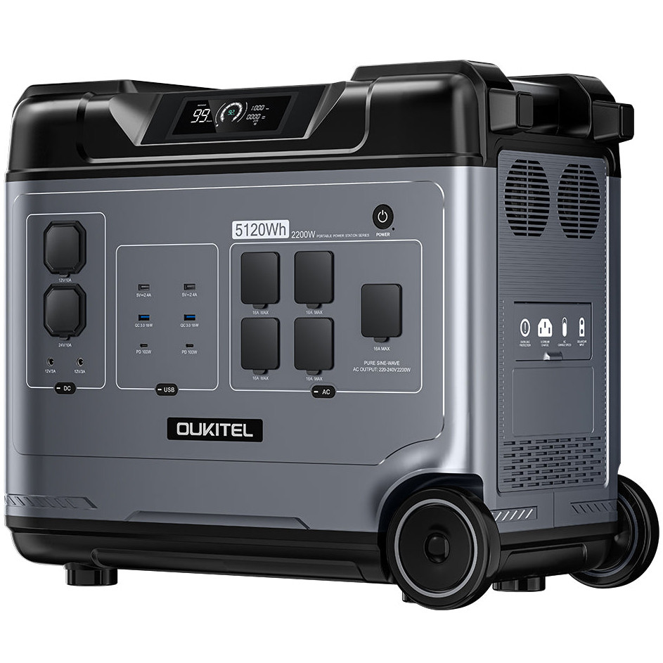 Зарядна станція Oukitel P5000 (P5000EU) (5120 Вт·год / 2200 Вт)